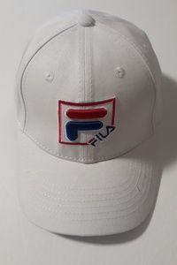 White fila hat